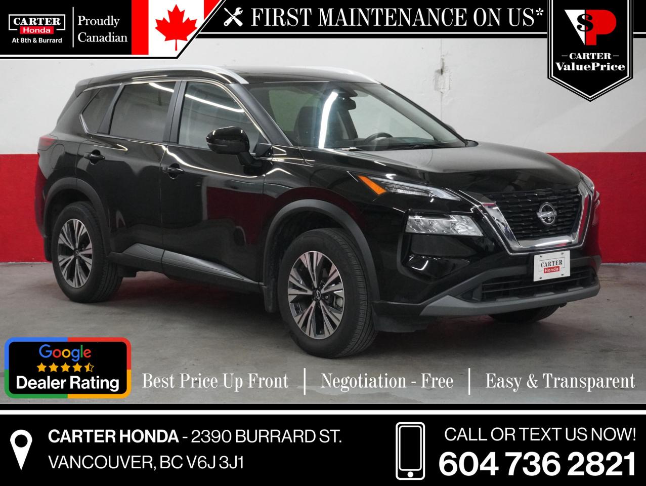 Used 2023 Nissan Rogue SV AWD PANROOF NO ACCIDENTS 360 CAMERAS for sale in Vancouver, BC