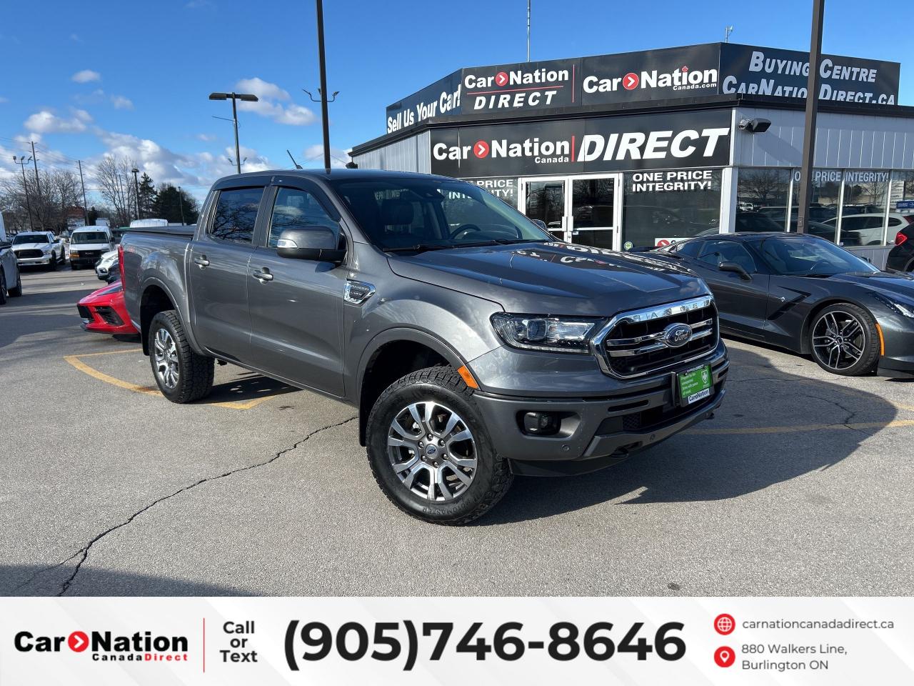 Used 2021 Ford Ranger LARIAT | 4X4 | SUPERCREW | TECH PKG | NAVIGATION for sale in Burlington, ON