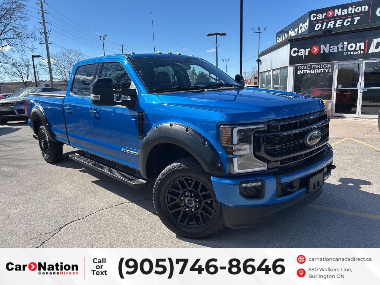 Used 2021 Ford F-250 LARIAT BLACK APPEARANCE | DIESEL | ULTIMATE PKG for sale in Burlington, ON