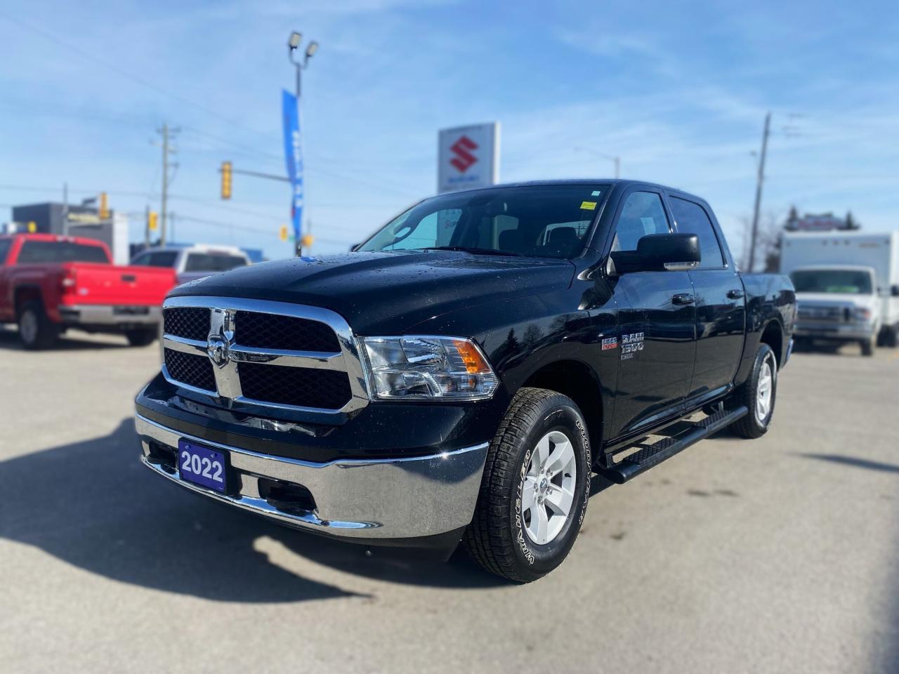 Used 2022 RAM 1500 Classic SLT Crew Cab 4x4 ~Heated Seats ~Camera ~Bluetooth for sale in Barrie, ON