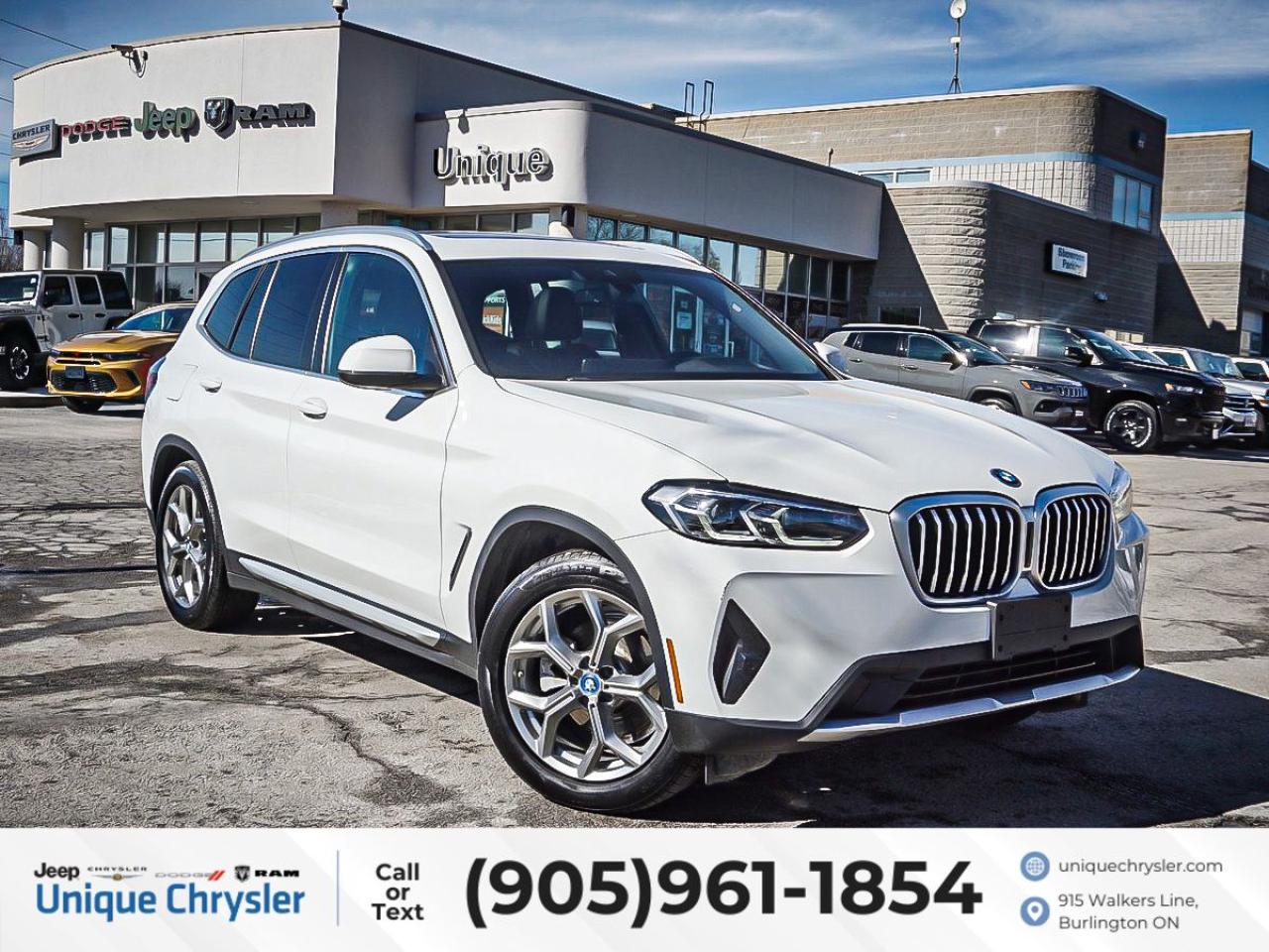 Used 2023 BMW X3 X3 xDrive30e Plug-In Hybrid| PANO ROOF| NAV| for sale in Burlington, ON