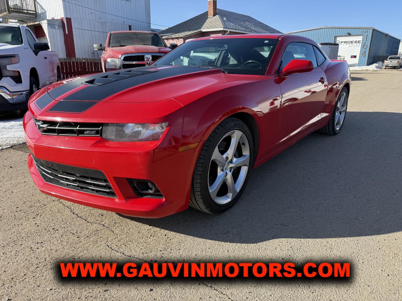 Just in time for spring!  This 2nd owner, originally B.C. now Saskatchewan, beautiful 2015 Chevrolet Camaro 2SS came in from a local car collector and needs nothing more than your driveway and smiles.  Featuring the 426HP 6.2L V8 & 6 speed manual combo, this car is built for performance.  Heads up display, heated leather seats, factory performance exhaust, Hurst shifter, Boston Acoustics premium sound system with Sirius/XM radio, backup camera, rear park assist, hood & trunk stripe package, 20" aluminum wheels... and so much more!
Hurry in before this beauty is gone, it wont last at just $29,995 + Taxes & fees.  Trades welcome, financing options available for well qualified buyers OAC