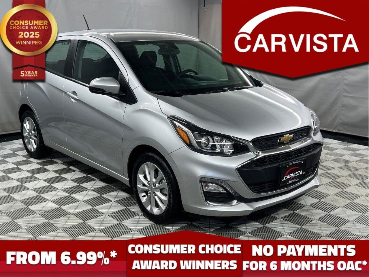 Used 2022 Chevrolet Spark LT HATCHBACK - ONLY 3000KM/NO ACCIDENTS/WARRANTY - for sale in Winnipeg, MB