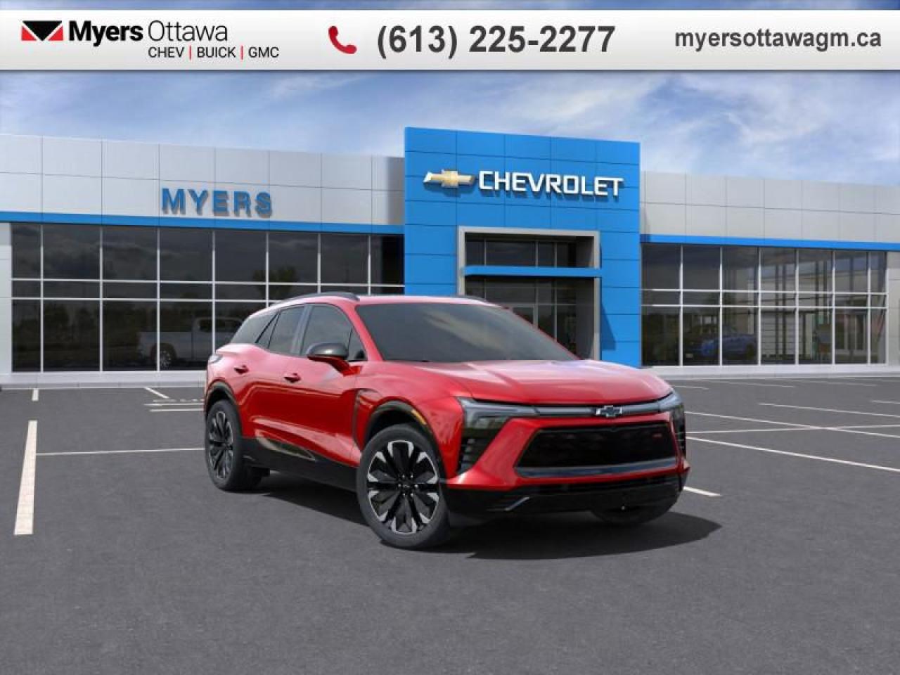 New 2025 Chevrolet Blazer EV AWD RS  3RS, AWD, SUNROOF, HUD, CONV PACKAGE for sale in Ottawa, ON