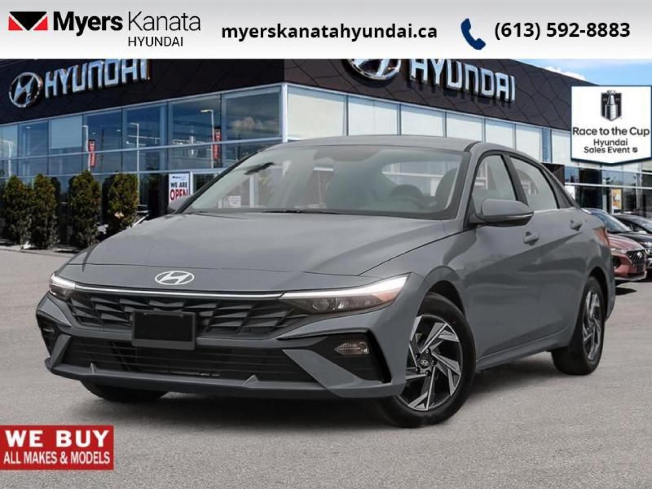 New 2025 Hyundai Elantra Luxury IVT  - Premium Audio - $111.66 /Wk for sale in Kanata, ON