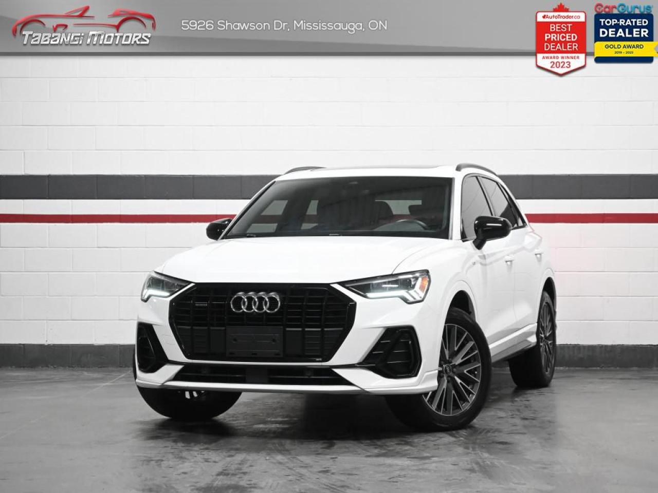 Used 2021 Audi Q3 Technik   S-Line No Accident Black Optics Digital Dash B&O 360CAM NAV Panoramic Roof for sale in Mississauga, ON