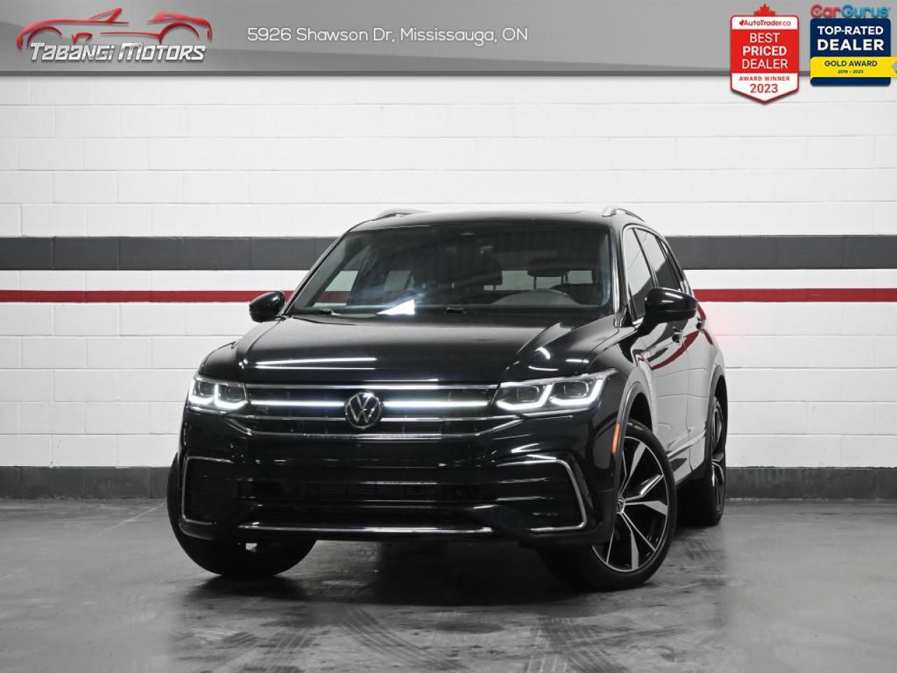 Used 2022 Volkswagen Tiguan Highline  R-Line No Accident Fender 360CAM Ambient Light NAV Panoramic Roof Remote Start for sale in Mississauga, ON