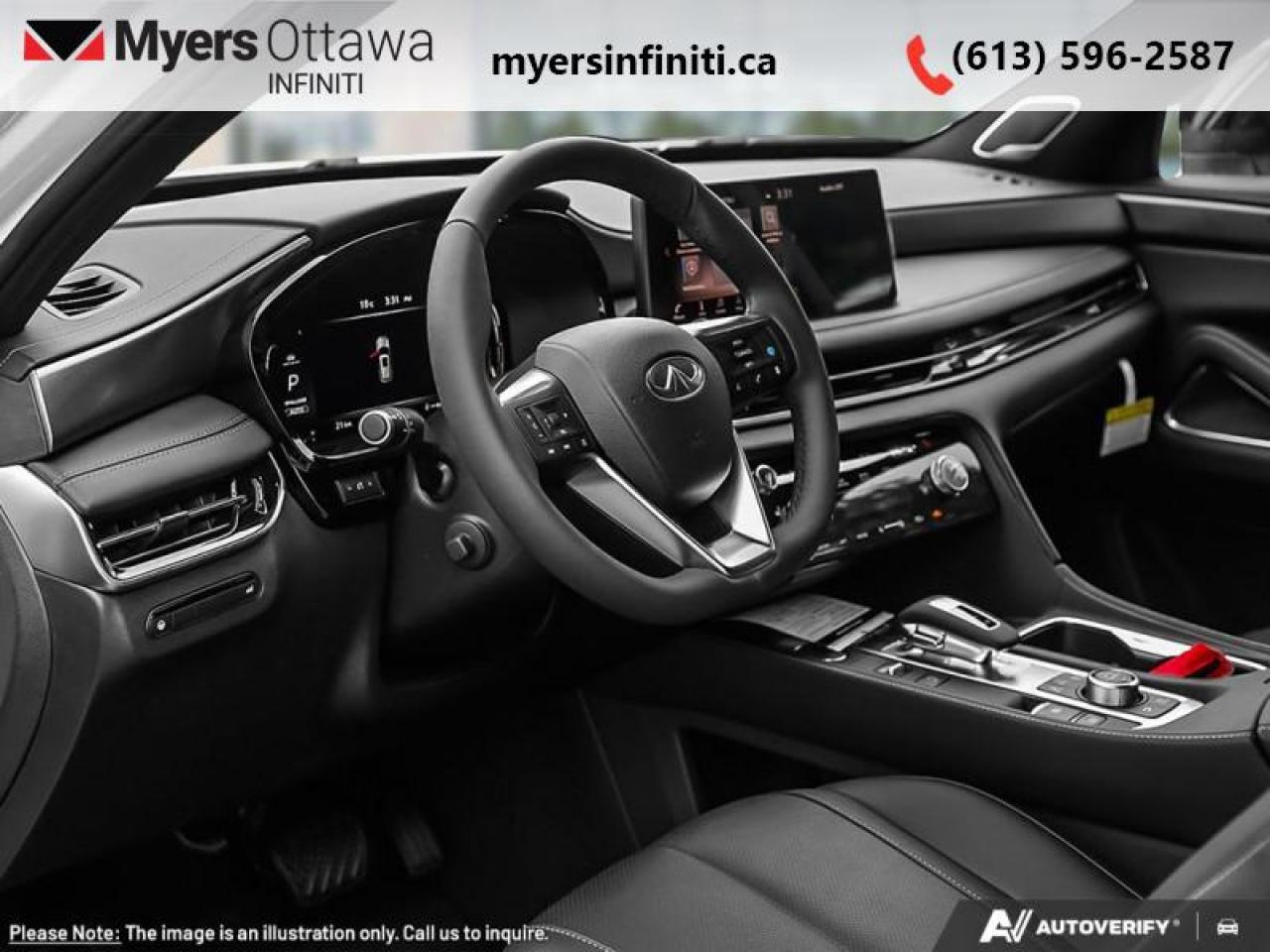 2025 Infiniti QX60 BLACK EDITION  - Leather Seats Photo