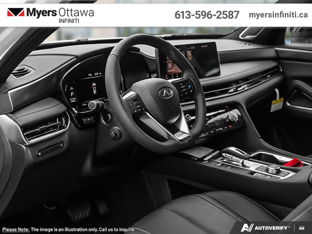 2025 Infiniti QX60 BLACK EDITION  - Leather Seats Photo