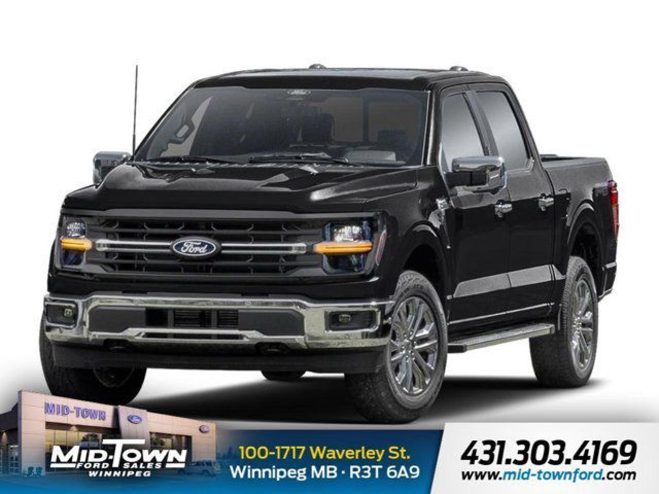 New 2025 Ford F-150 XLT | 12 Screen | Black Appearance Pack for sale in Winnipeg, MB