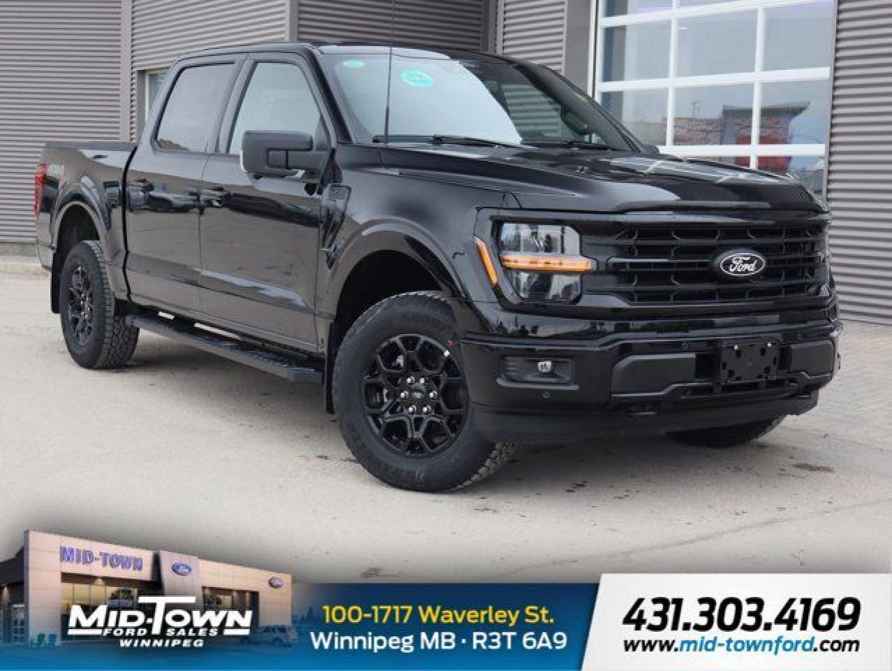 New 2025 Ford F-150 XLT | 12 Screen | Black Appearance Pack for sale in Winnipeg, MB