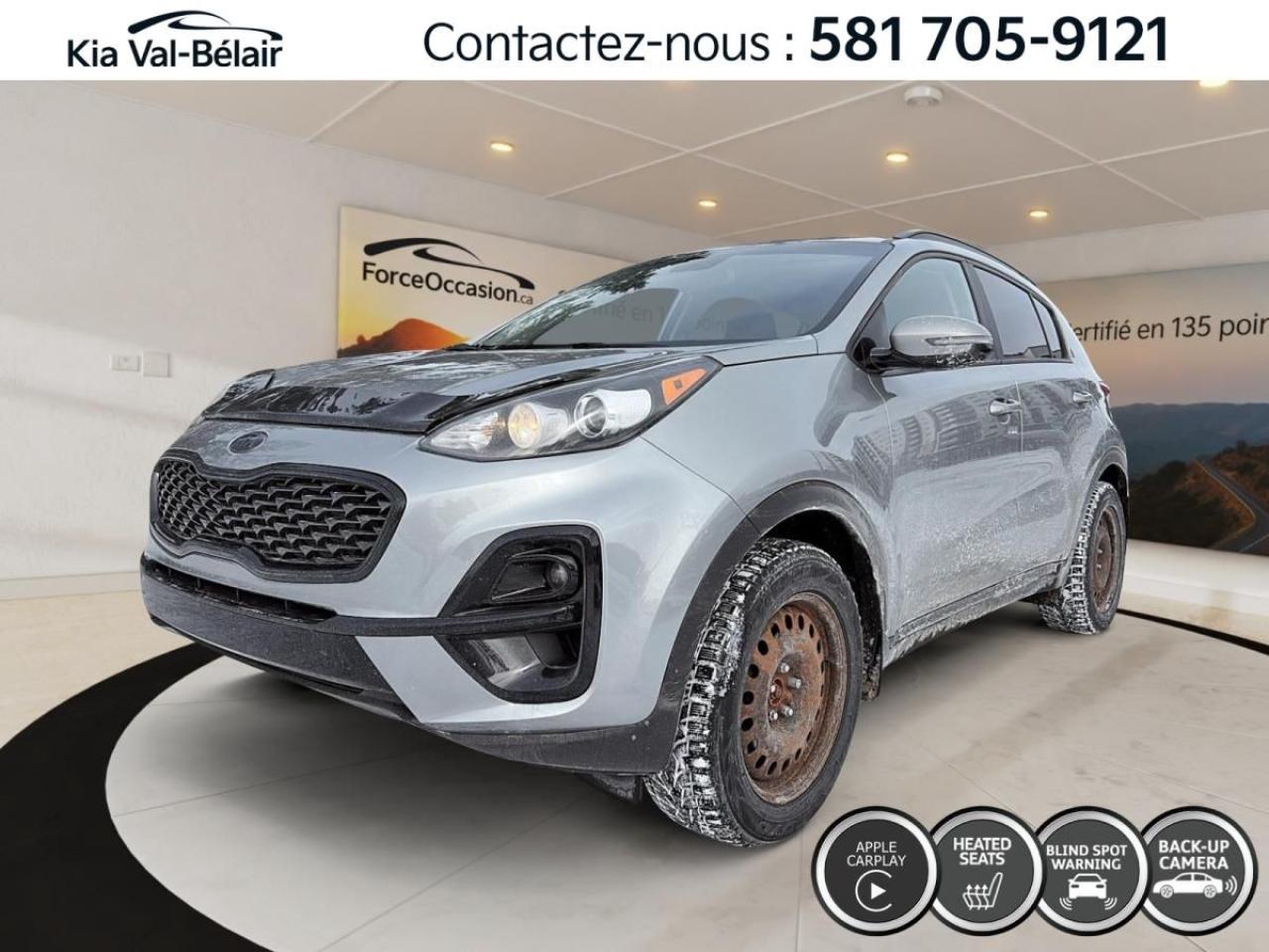 Used 2022 Kia Sportage LX *AWD *CARPLAY *CAMÉRA *SIÈGES CHAUFFANTS *A/C for sale in Québec, QC