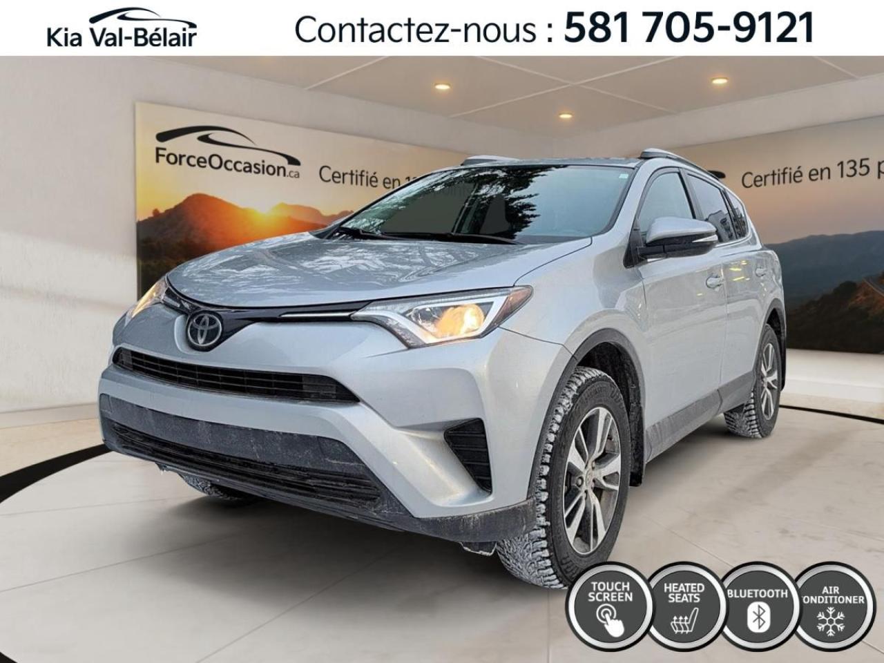 Used 2018 Toyota RAV4 LE *SIEGES CHAUFFANTS *CAMERA *BLUETOOTH *CRUISE for sale in Québec, QC