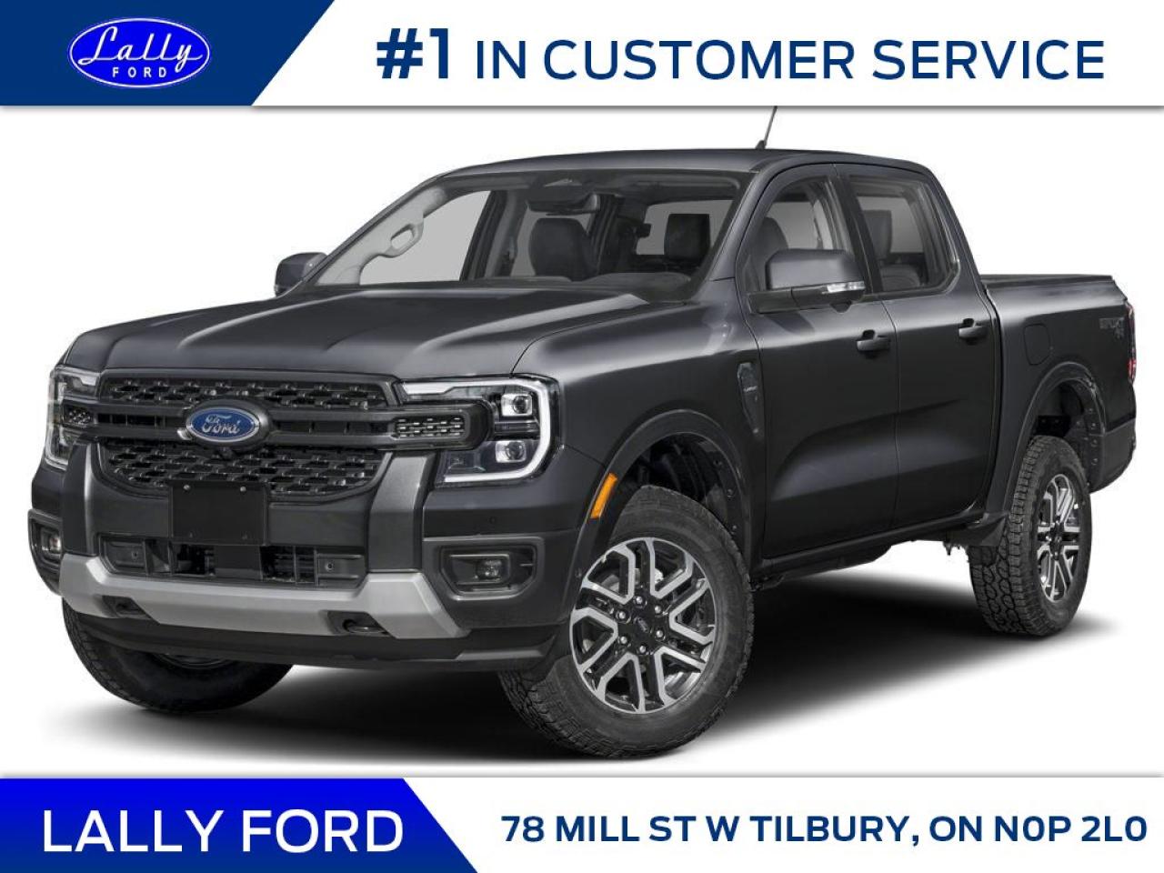 New 2025 Ford Ranger LARIAT for sale in Tilbury, ON