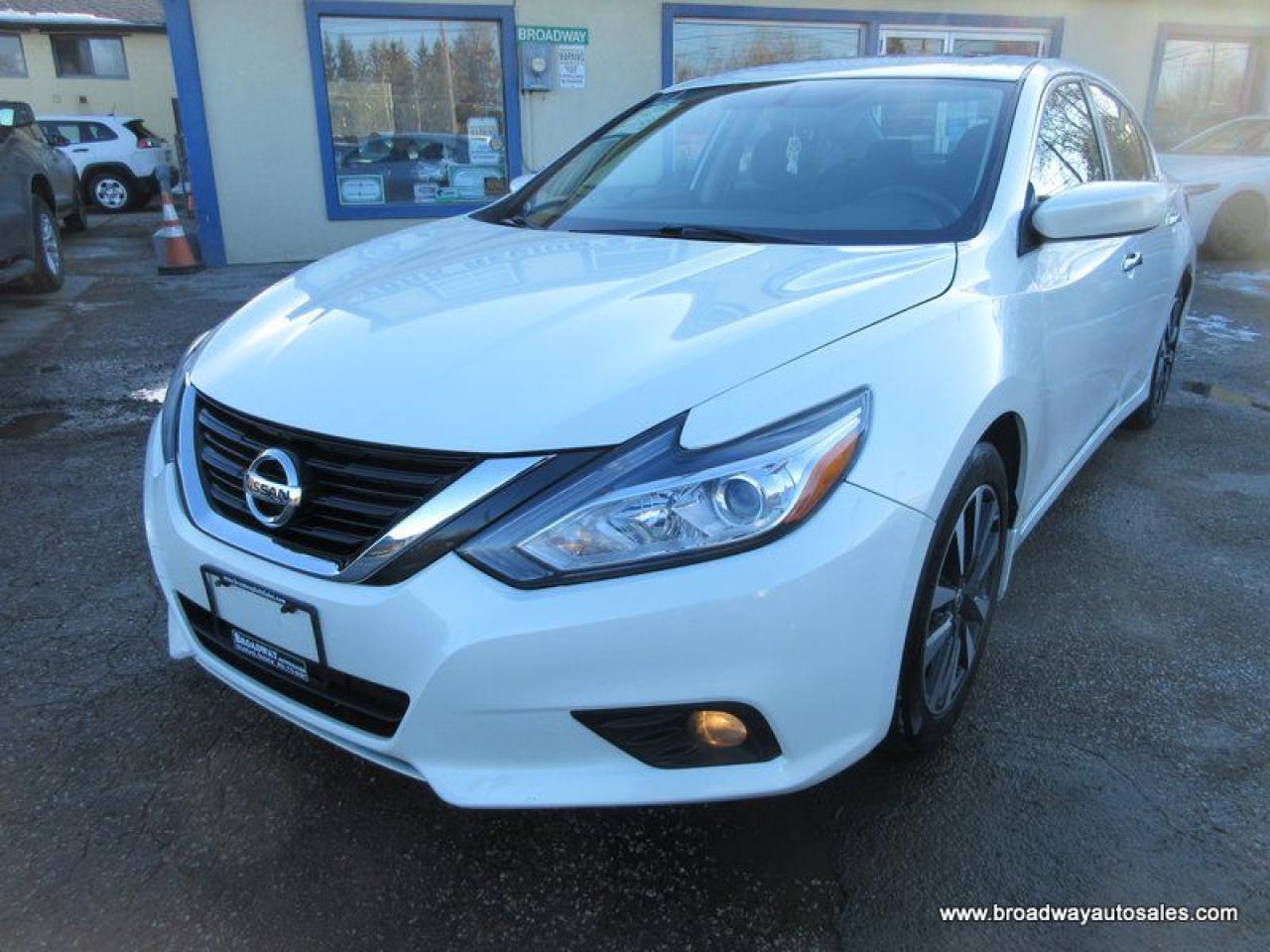 Used 2018 Nissan Altima FUEL EFFICIENT SV-MODEL 5 PASSENGER 2.5L - DOHC.. HEATED SEATS & WHEEL.. BACK-UP CAMERA.. POWER SUNROOF.. KEYLESS ENTRY.. for sale in Bradford, ON