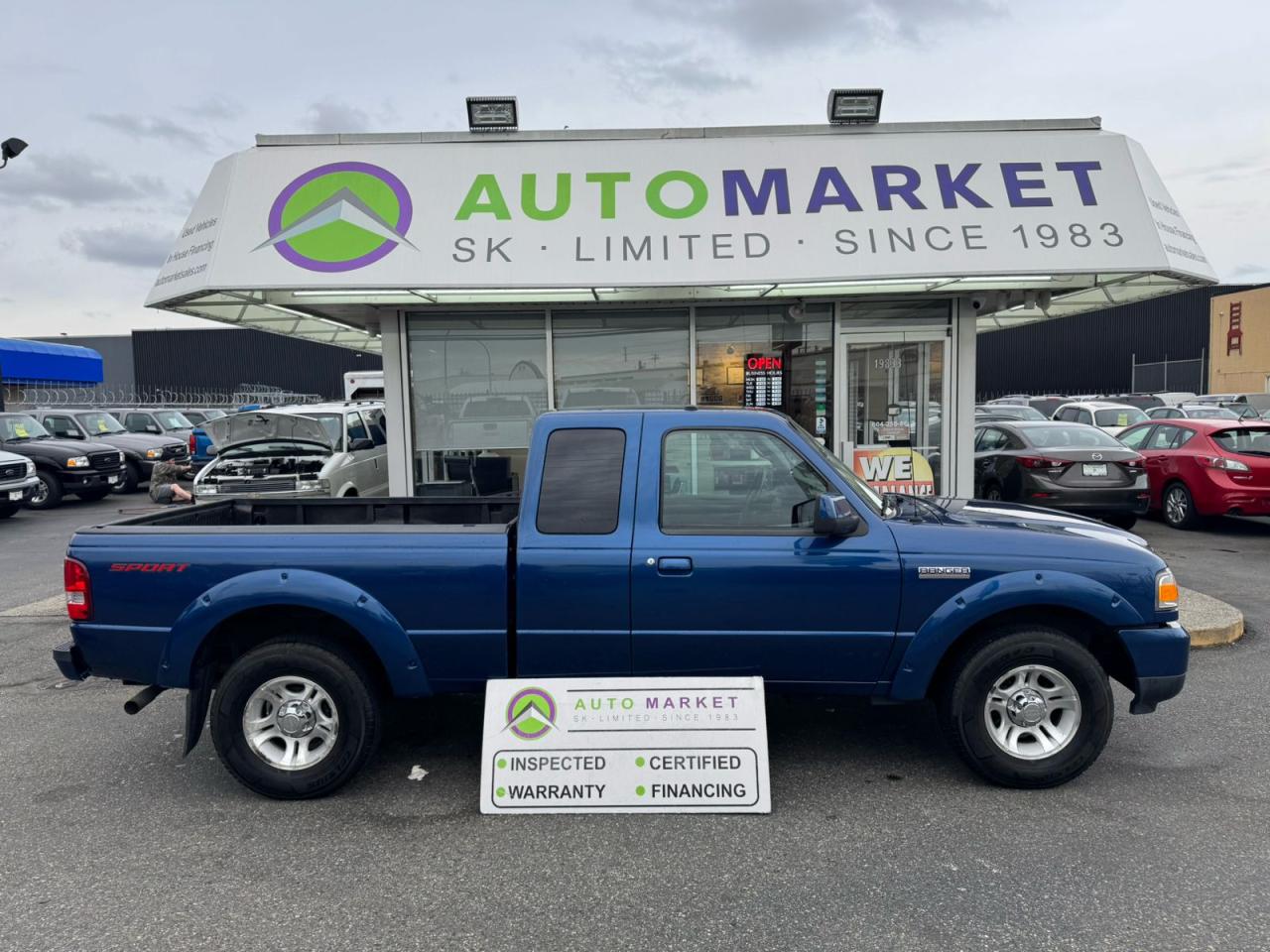 Used 2009 Ford Ranger Sport SuperCab 4-Door 2WD INSPECTED W/BCAA MBRSHP & WRNTY! for sale in Langley, BC