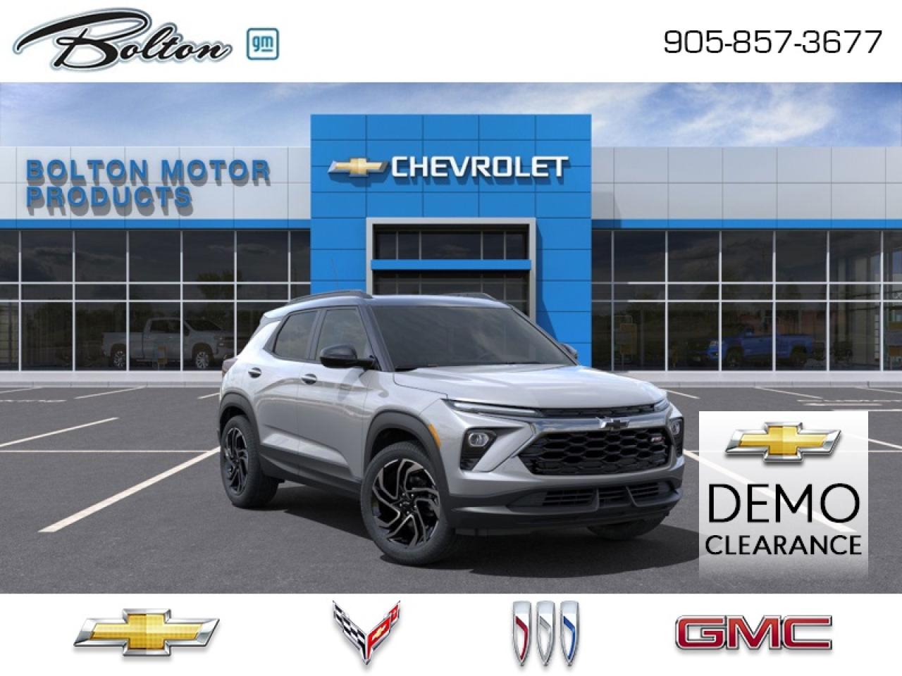 New 2025 Chevrolet TrailBlazer RS - Sunroof for sale in Bolton, ON