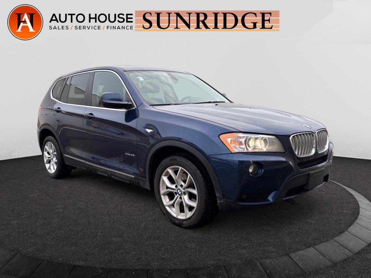 Used 2012 BMW X3 28i AWD | PANO ROOF | HEATED LEATHER SEATS | NAVIGATION for sale in Calgary, AB
