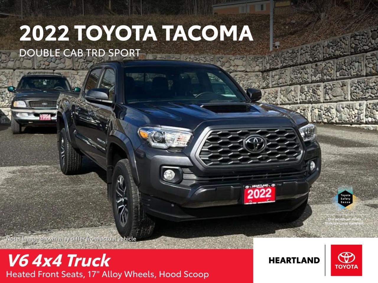 Used 2022 Toyota Tacoma 4X4 Double CAB 6A TRD SPORT for sale in Williams Lake, BC