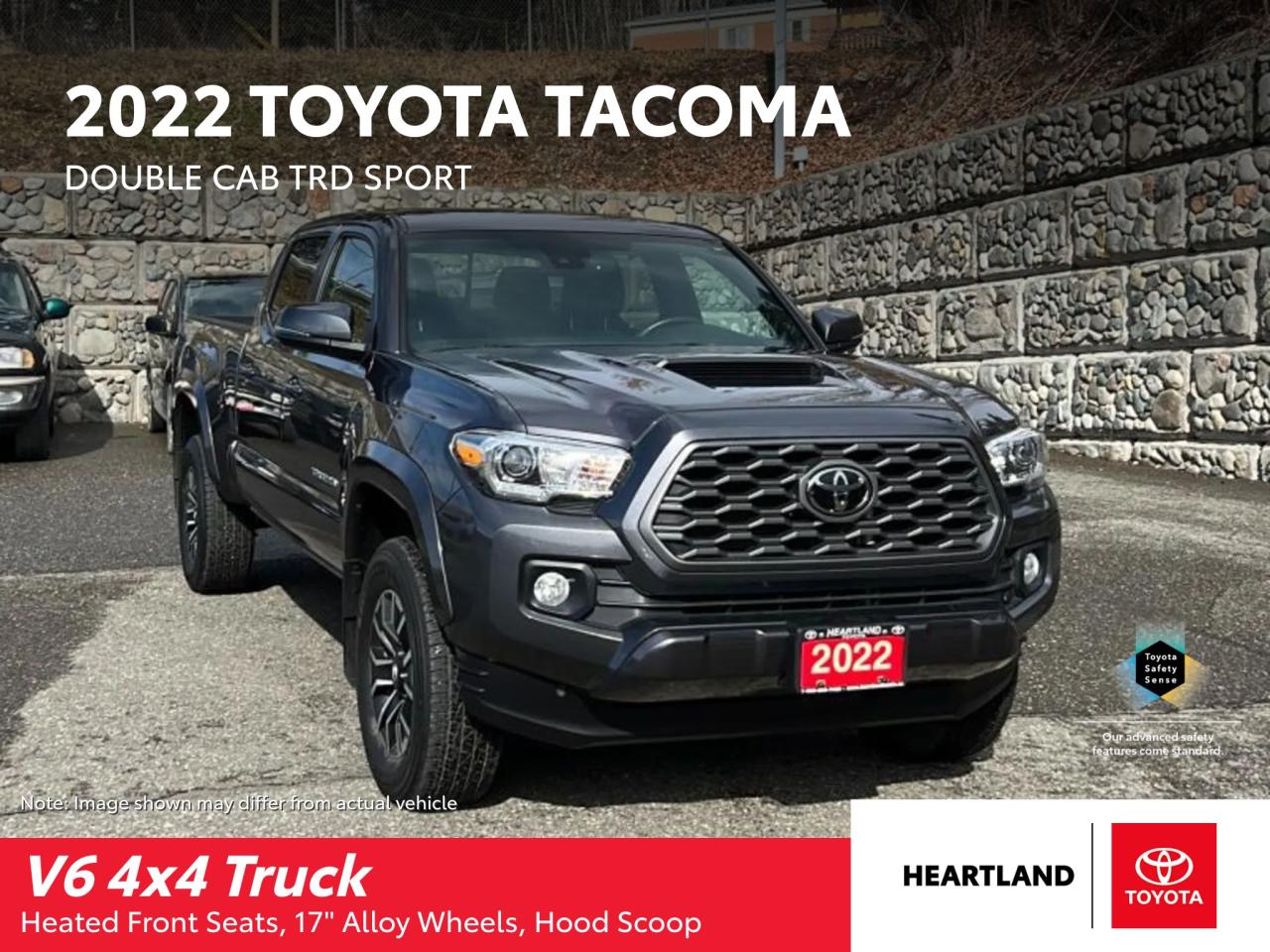 Used 2022 Toyota Tacoma 4X4 Double CAB 6A TRD SPORT for sale in Williams Lake, BC