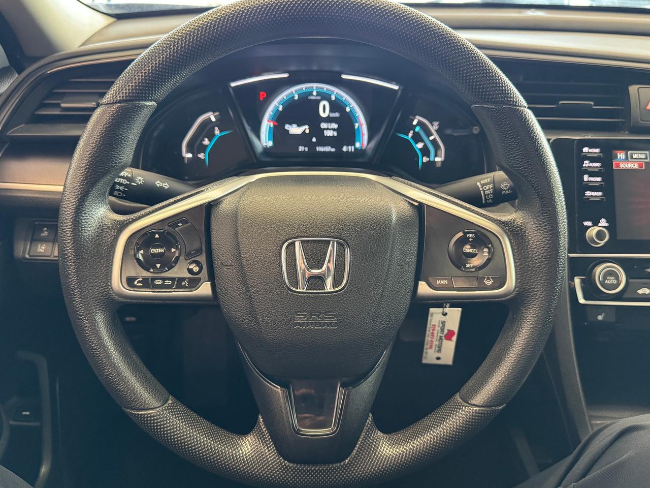 2019 Honda Civic LX+New Tires+Brakes+Adaptive Cruise+CLEAN CARFAX Photo