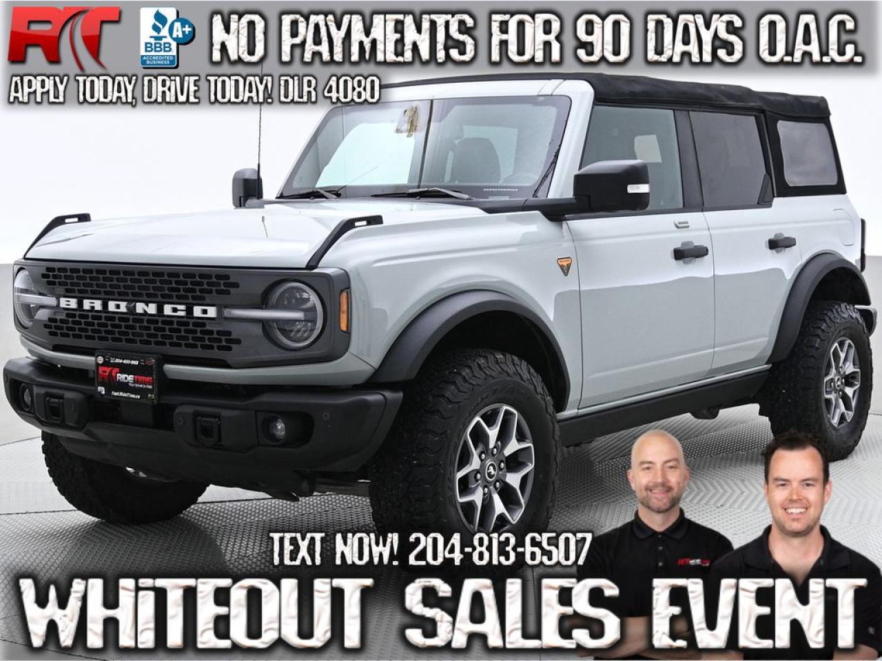 Used 2022 Ford Bronco Badlands for sale in Winnipeg, MB