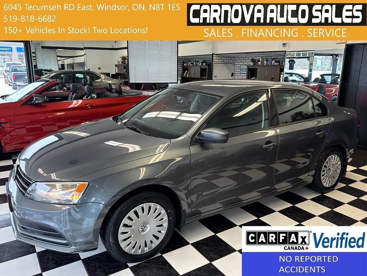 Used 2017 Volkswagen Jetta Trendline+New Tires+Camera+ApplePlay+CLEAN CARFAX for sale in Windsor, ON