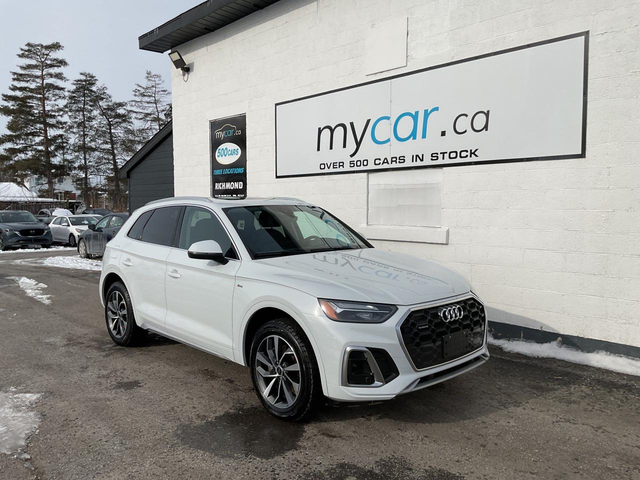 Used 2023 Audi Q5 45 Progressiv LOW MILEAGE!!! BACKUP CAM. A/C. CRUISE. PWR GROUP. KEYLESS ENTRY. PERFECT FOR YOU!!! for sale in North Bay, ON