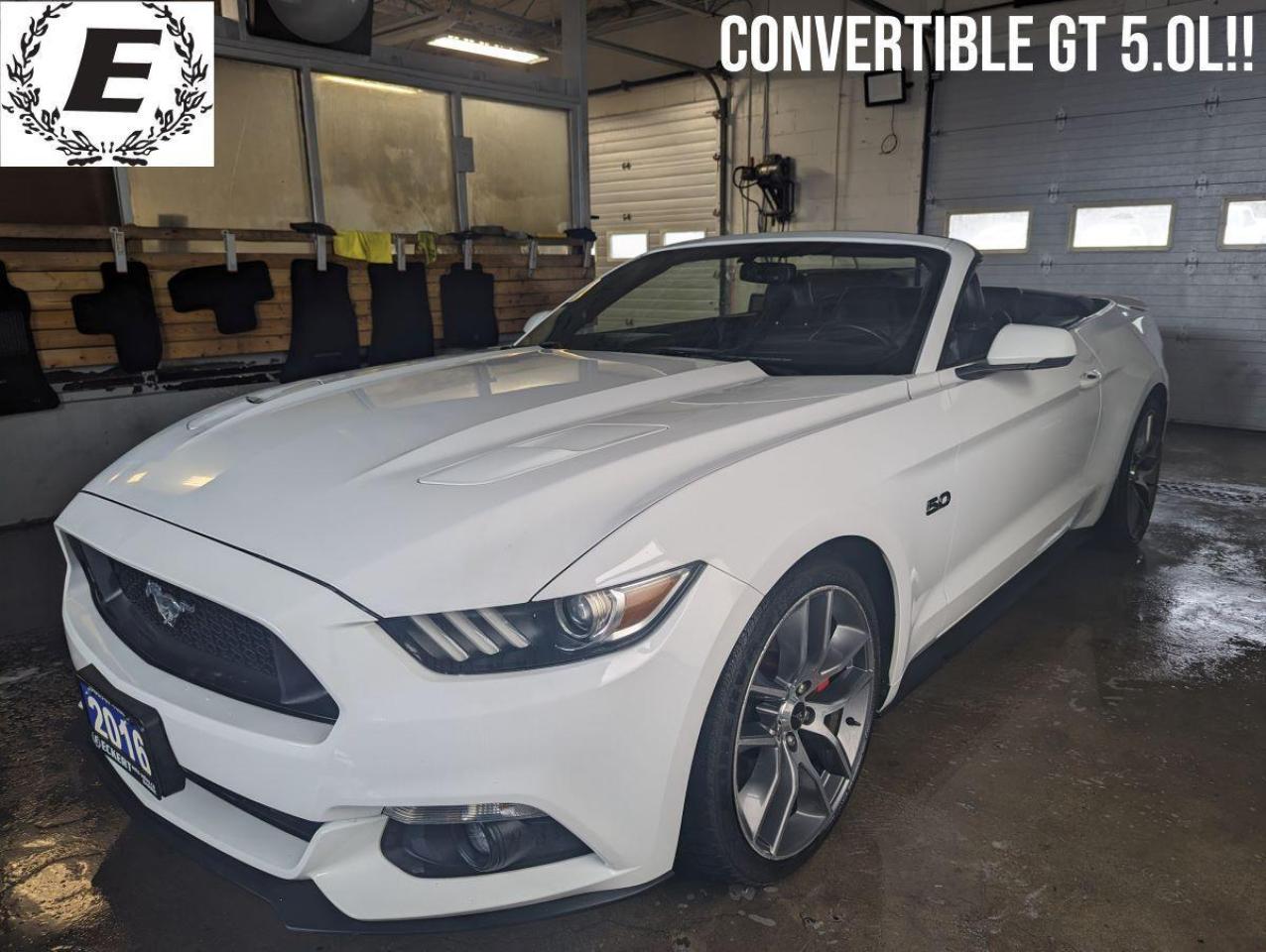 Used 2016 Ford Mustang GT Premium 5.0L V8/NAVIGATION/LEATHER!! for sale in Barrie, ON