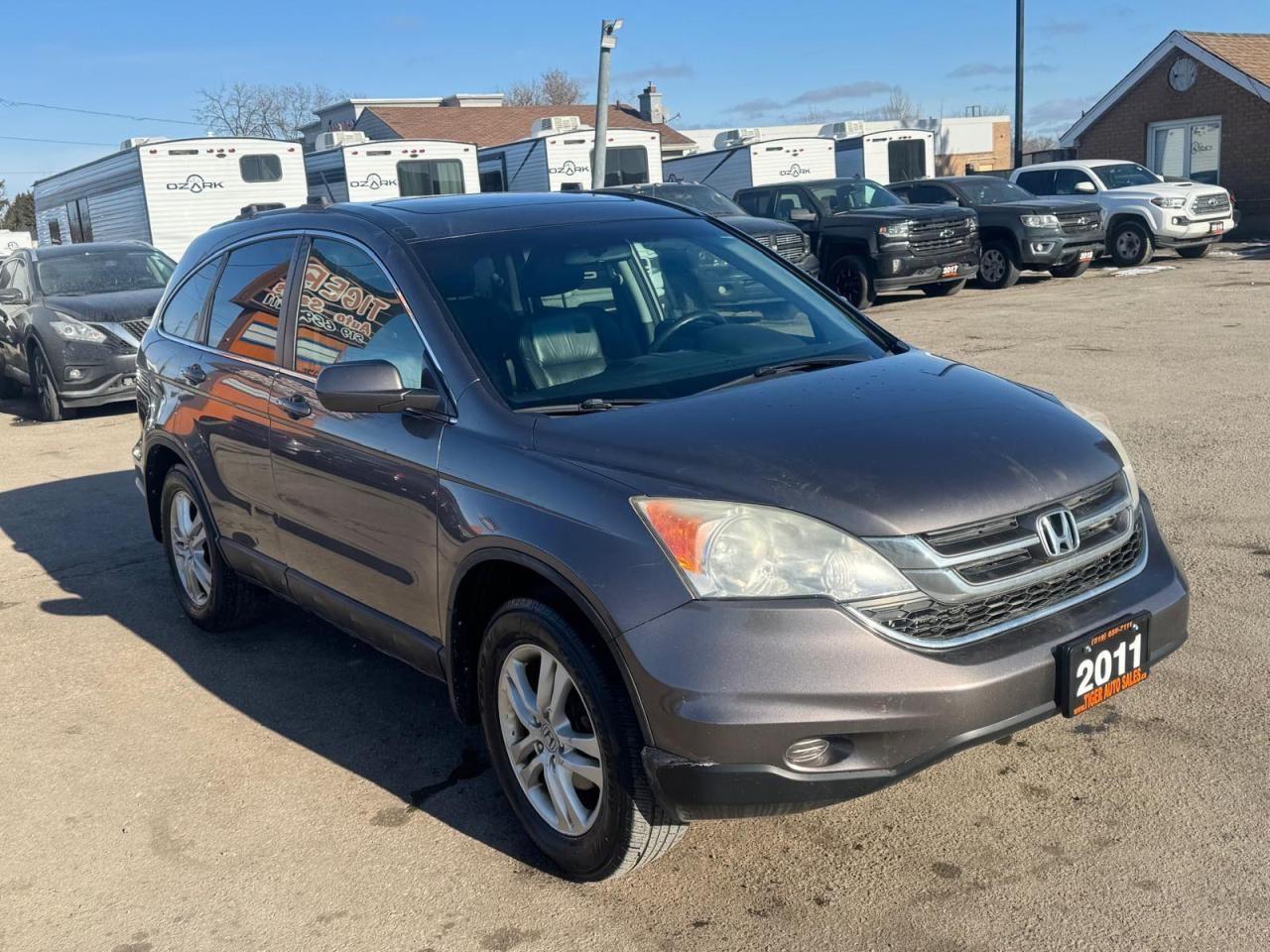 2011 Honda CR-V EX-L, NAVI, 4 CYL, LEATHER, SUNROOF, CERTIFIED - Photo #7