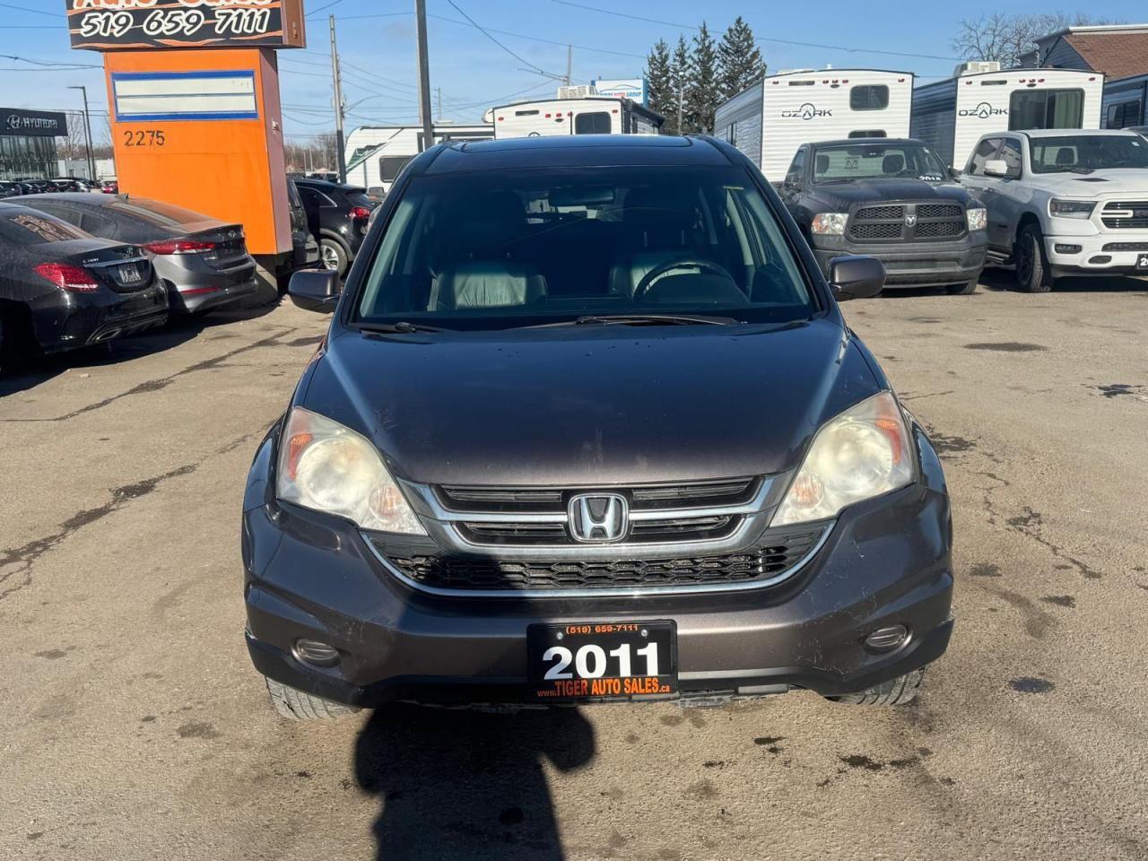 2011 Honda CR-V EX-L, NAVI, 4 CYL, LEATHER, SUNROOF, CERTIFIED - Photo #8