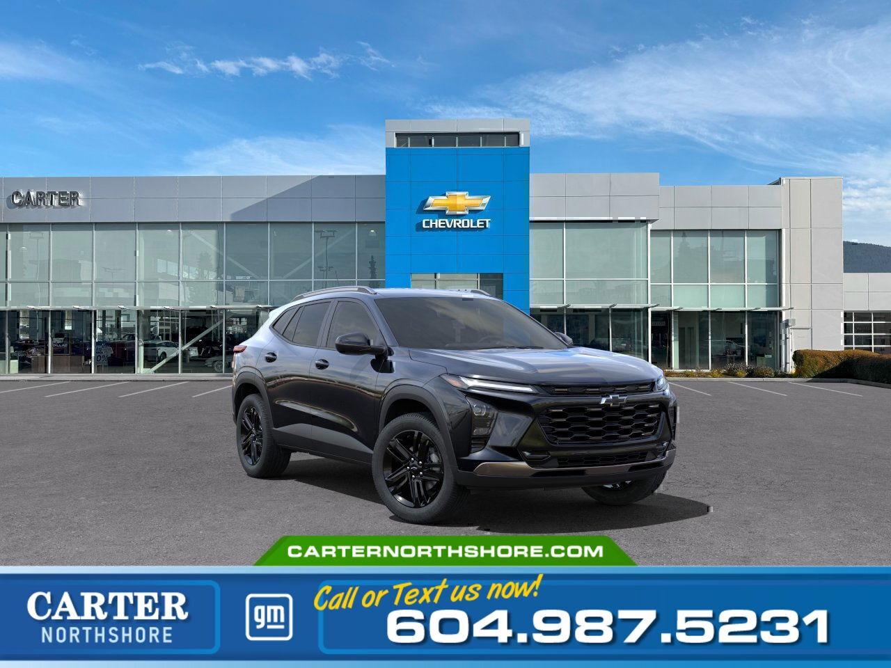 New 2025 Chevrolet Trax ACTIV FWD | Driver Assist Pkg/Alum Wheels/Cruise for sale in North Vancouver, BC