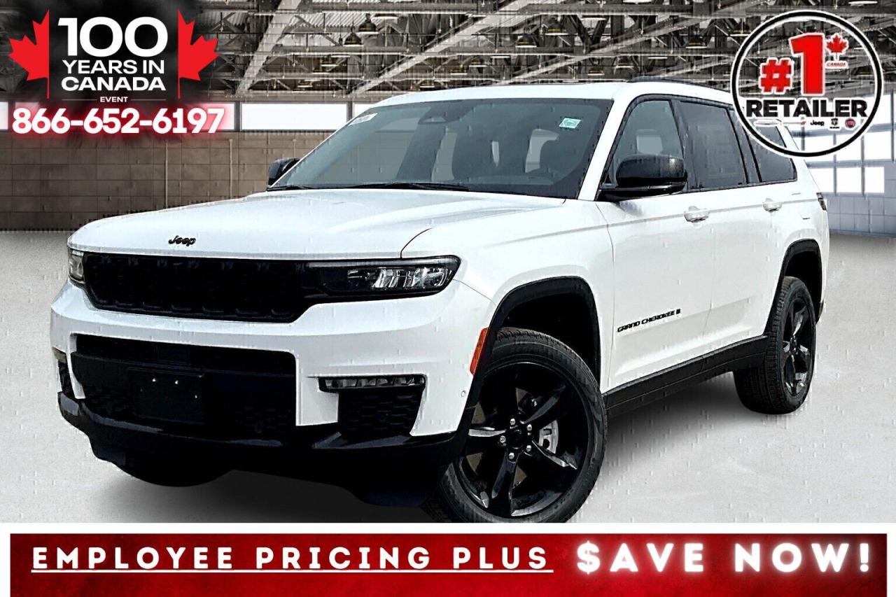 New 2025 Jeep Grand Cherokee L LIMITED 4X4 | LuxTech2 | PanoRoof | Black Pkg for sale in Mississauga, ON