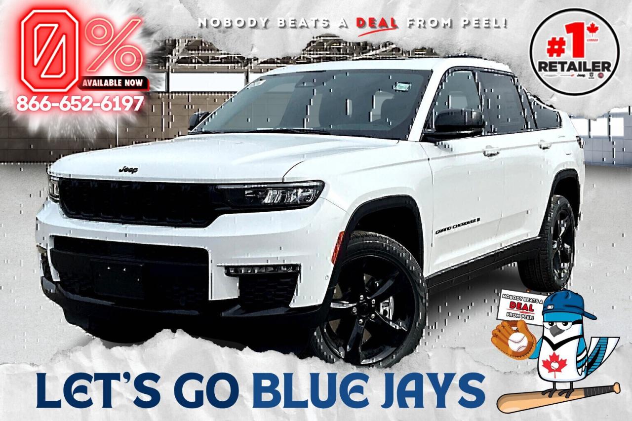 New 2025 Jeep Grand Cherokee L LIMITED 4X4 | LuxTech2 | PanoRoof | Black Pkg for sale in Mississauga, ON