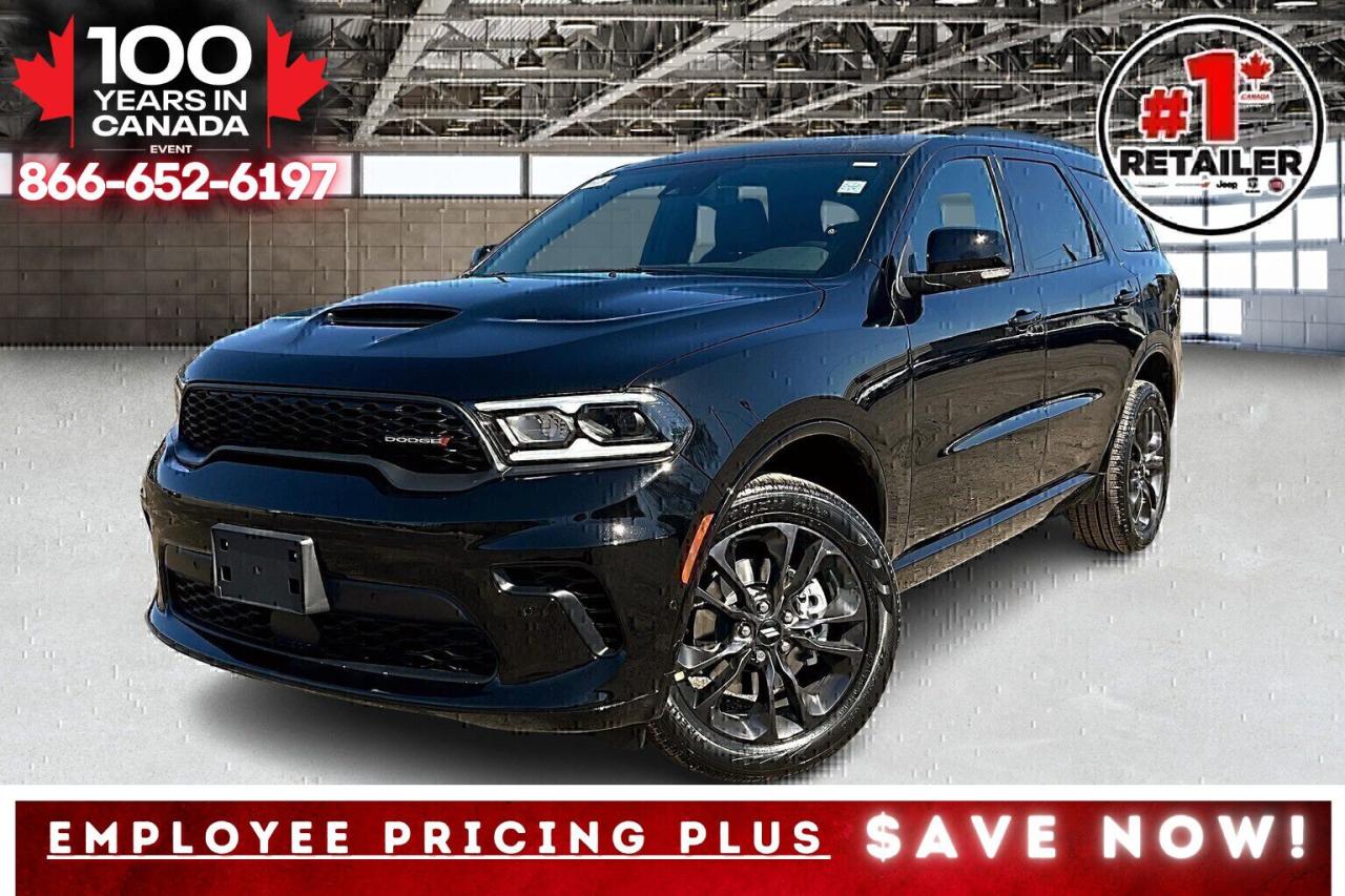 New 2025 Dodge Durango GT PLUS AWD | Leather | Sunroof | Blacktop | V6 for sale in Mississauga, ON