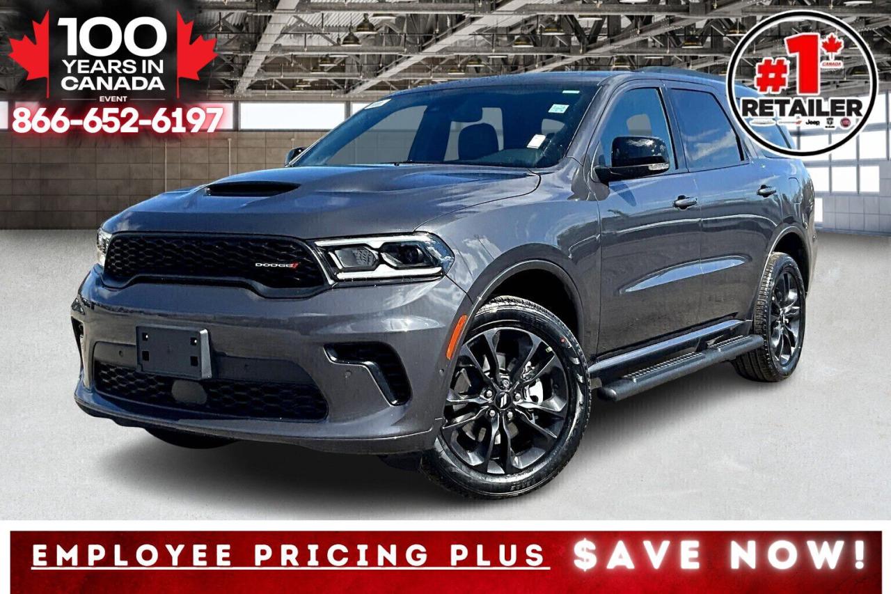 New 2025 Dodge Durango GT PLUS AWD | Leather | Sunroof | Blacktop | Steps for sale in Mississauga, ON