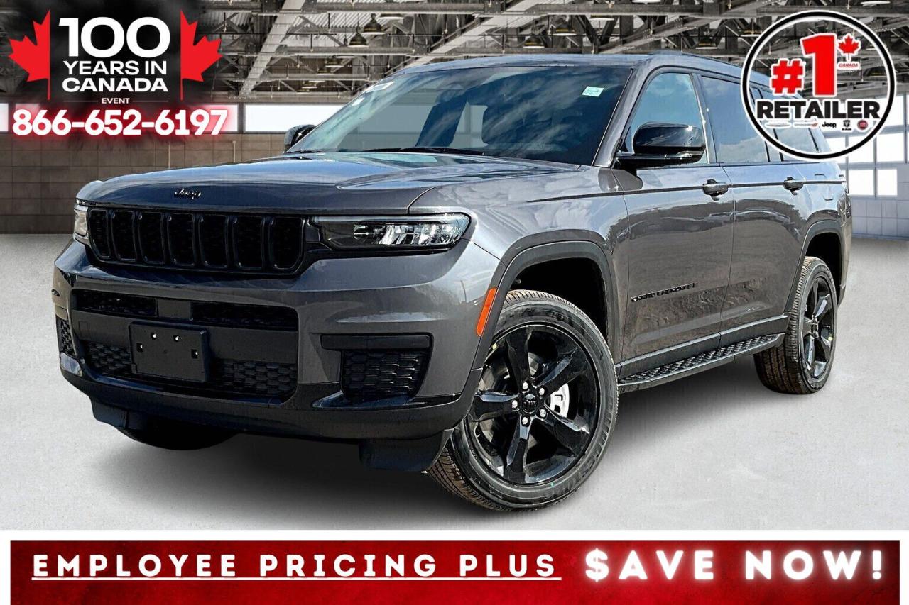New 2025 Jeep Grand Cherokee L ALTITUDE | Leather | Sunroof  Tow Pkg | Side Steps for sale in Mississauga, ON