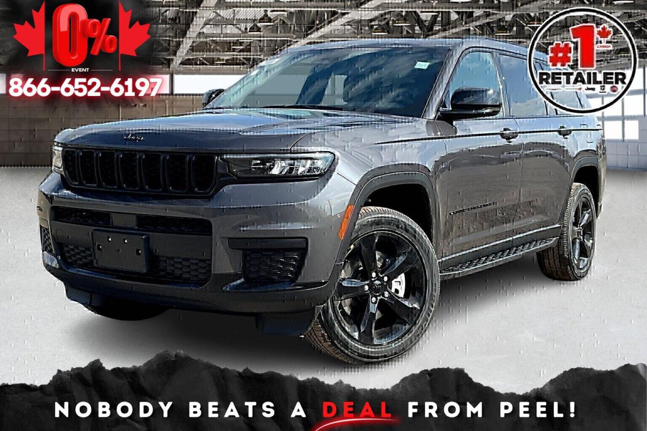 New 2025 Jeep Grand Cherokee L ALTITUDE | Leather | Sunroof  Tow Pkg | Side Steps for sale in Mississauga, ON