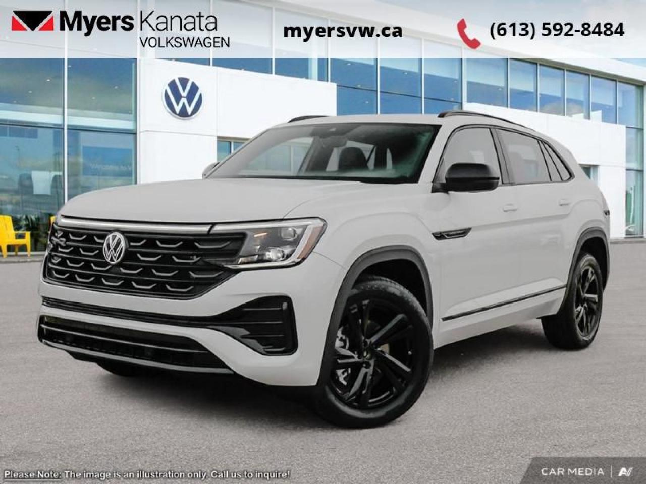 New 2025 Volkswagen Atlas Cross Sport Comfortline R-Line Black Edition 2.0 TSI for sale in Kanata, ON