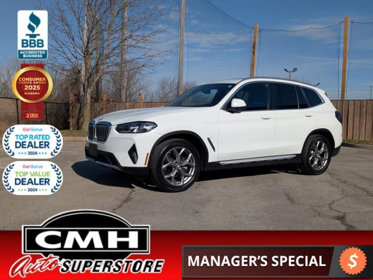 Used 2023 BMW X3 xDrive30i  **SUNROOF - PWR GATE** for sale in St. Catharines, ON