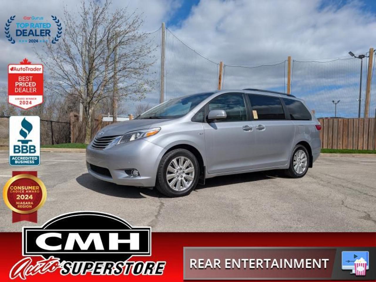 2017 Toyota Sienna Limited FWD 7-Passenger  **AWD - REAR DVD**