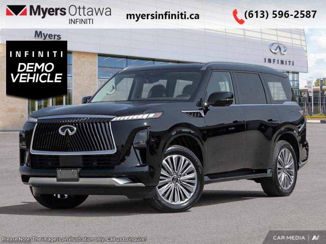 Used 2025 Infiniti QX80 SENSORY  - Leather Seats for sale in Ottawa, ON
