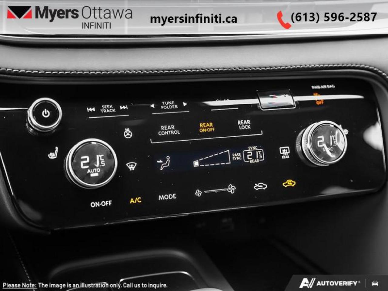 2025 Infiniti QX60 BLACK EDITION  - Leather Seats Photo