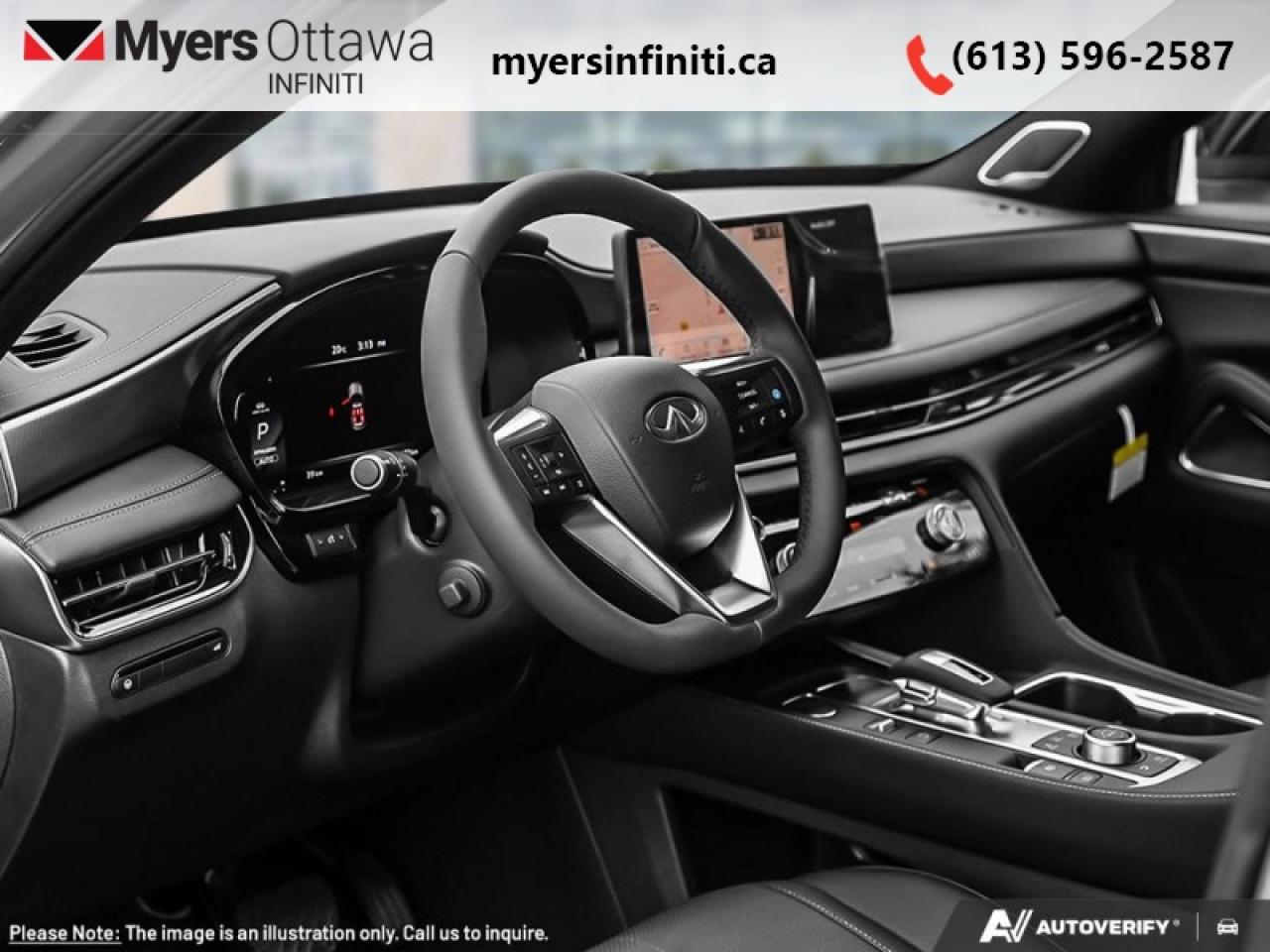 2025 Infiniti QX60 BLACK EDITION  - Leather Seats Photo