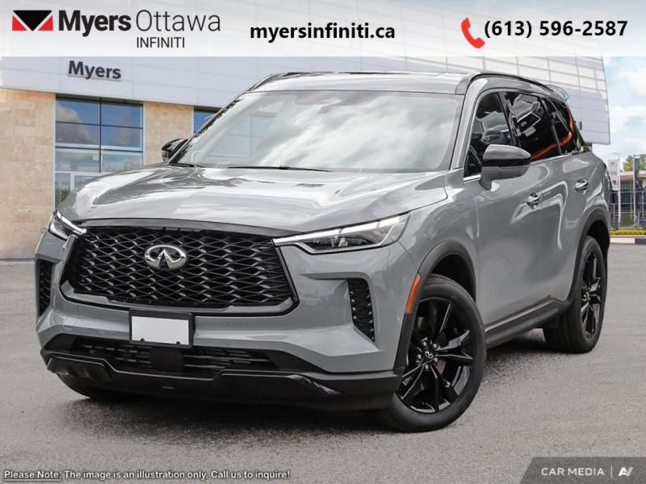 New 2025 Infiniti QX60 BLACK EDITION  - Leather Seats for sale in Ottawa, ON