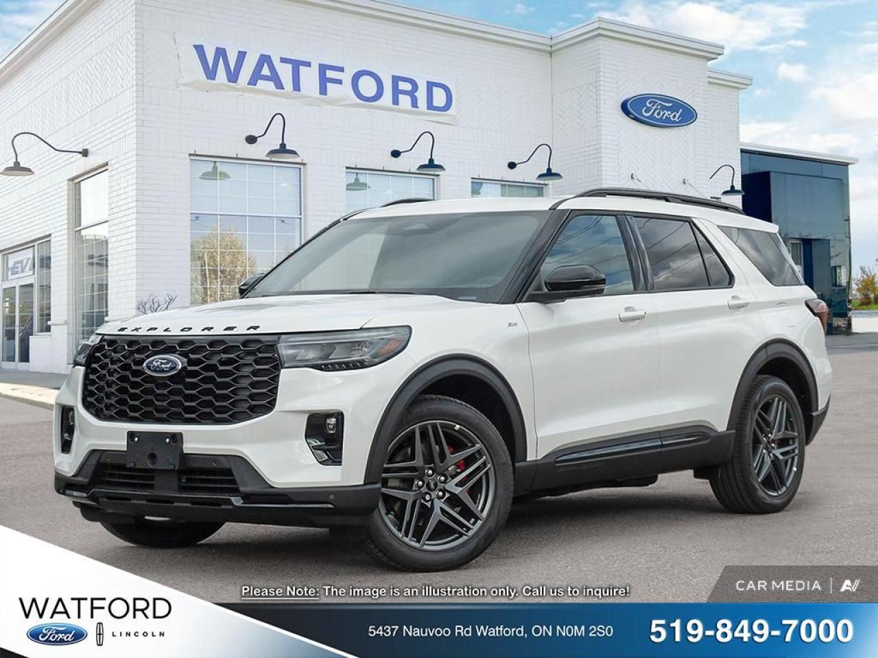 New 2025 Ford Explorer ST-Line for sale in Watford, ON