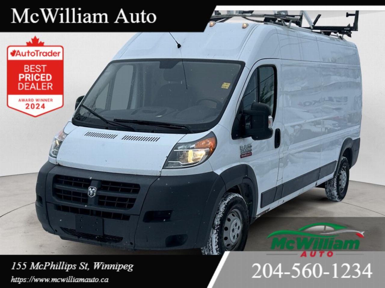 Used 2017 RAM 2500 ProMaster for sale in Winnipeg, MB