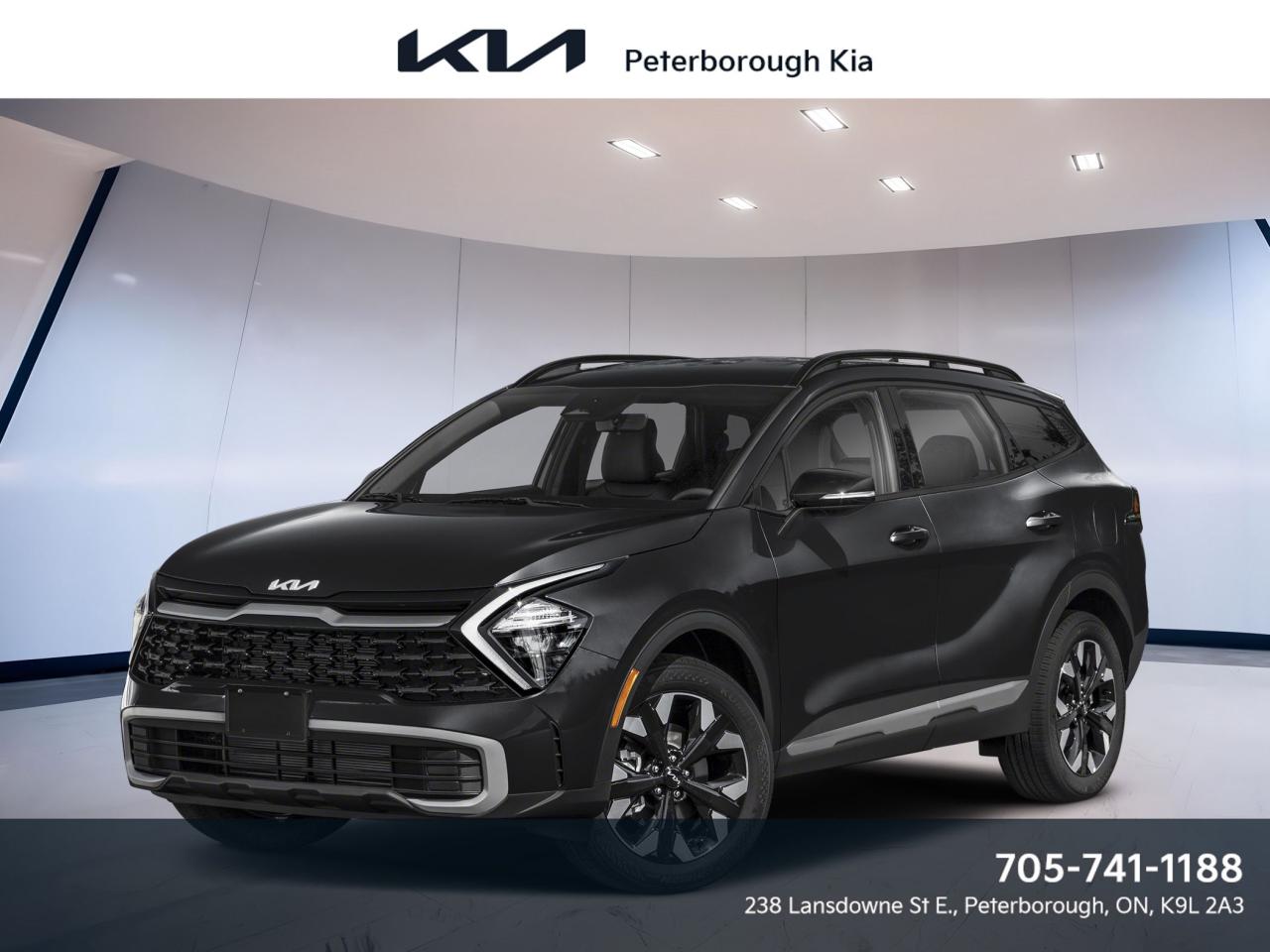 New 2025 Kia Sportage X-Line Limited AWD w/Black Interior for sale in Peterborough, ON