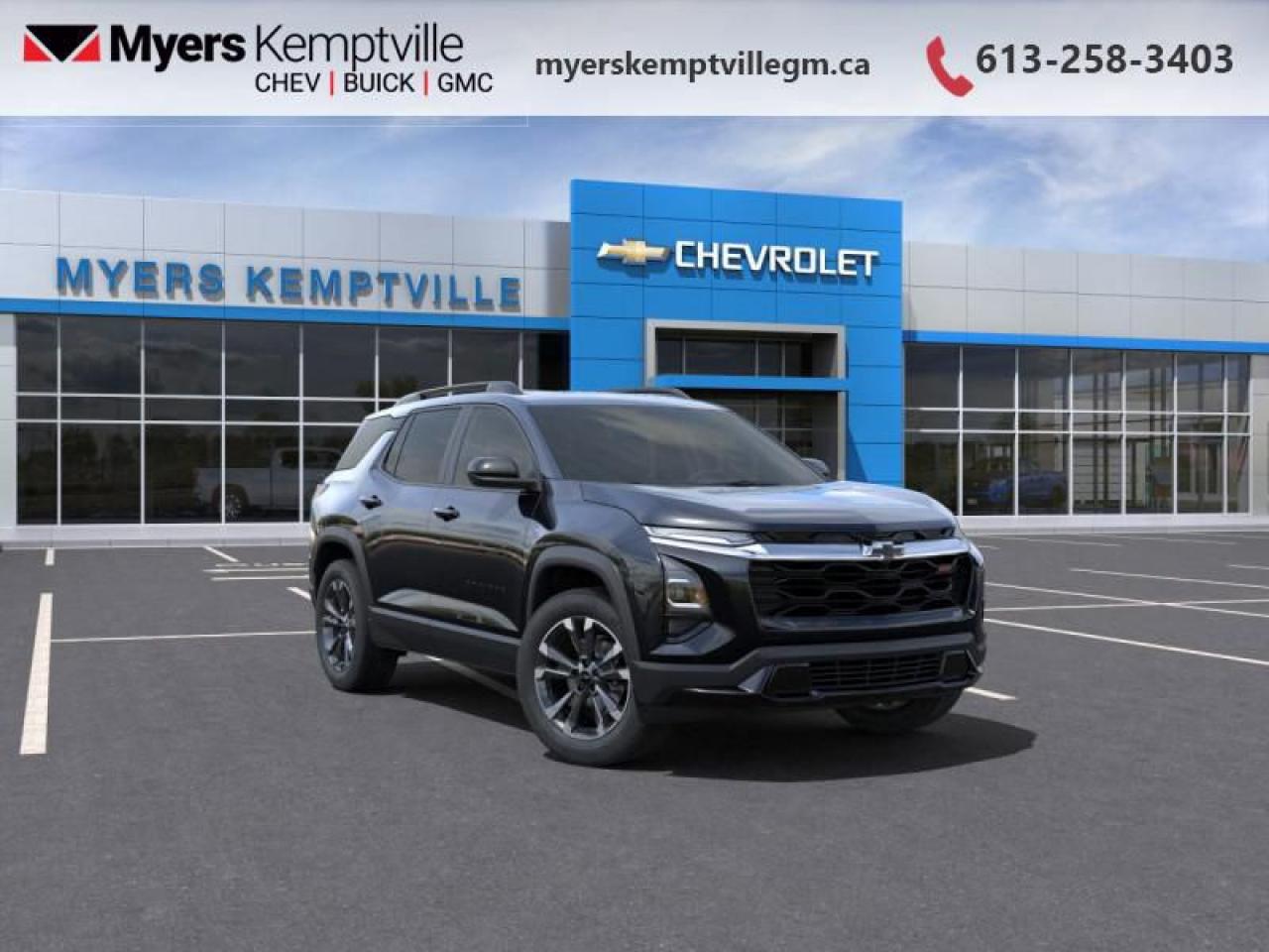 New 2025 Chevrolet Equinox RS  -  Power Liftgate -  Heated Seats for sale in Kemptville, ON