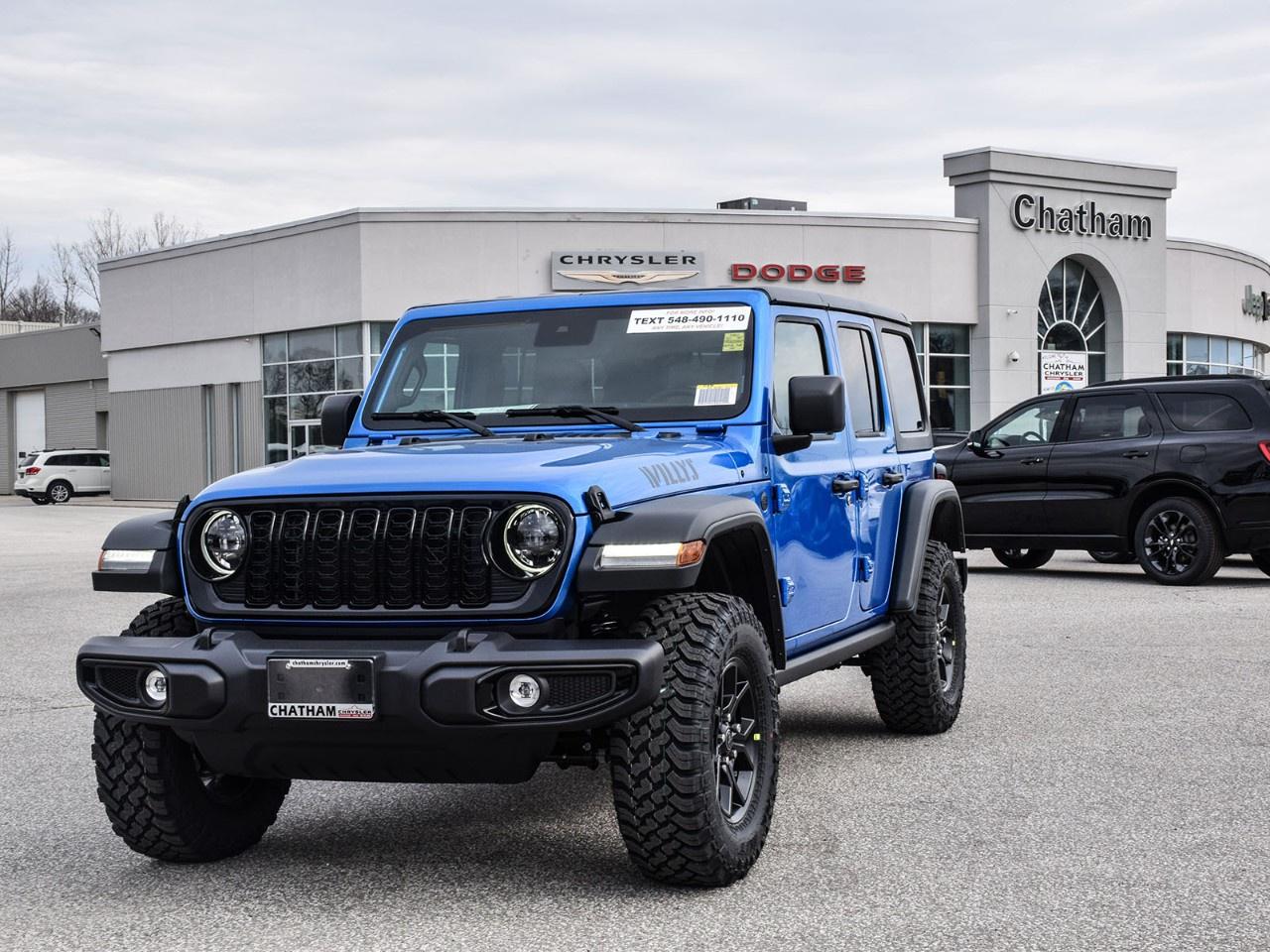New 2025 Jeep Wrangler  for sale in Chatham, ON